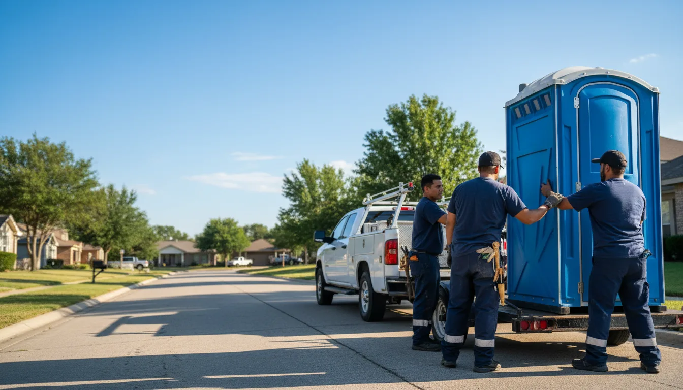 Portable Toilet Rental in Uvalde, TX near me